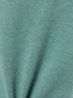 Franco Callegari Damen Pure Cashmere Strickshirt in smaragd mint