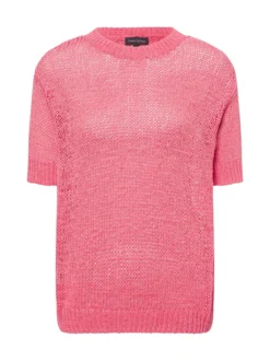 Franco Callegari Damen Strickpullover in koralle
