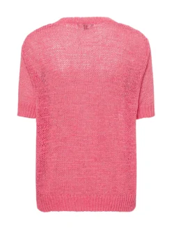 Franco Callegari Damen Strickpullover in koralle