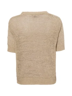 Franco Callegari Damen Strickpullover in beige