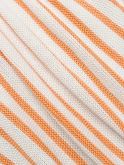 Franco Callegari Damen Strickpullover in weiß aprikot