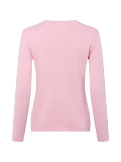 Franco Callegari Damen Strickpullover mit Cashmere-Anteil in rosa