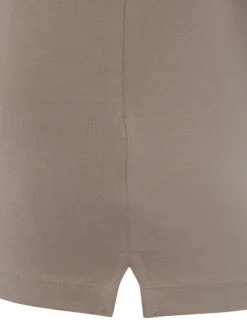 Franco Callegari Damen T-Shirt in taupe - Ärmel: 3/4 Arm