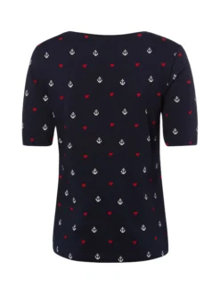 Franco Callegari Damen T-Shirt in marine