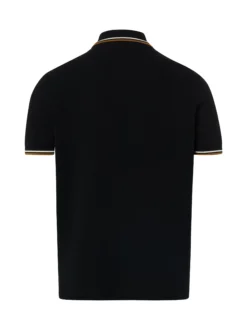 Fred Perry Herren Poloshirt in schwarz - Ärmel: kurzarm