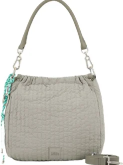 FredsBruder Damen Handtasche - Just Flow Hobo in grau