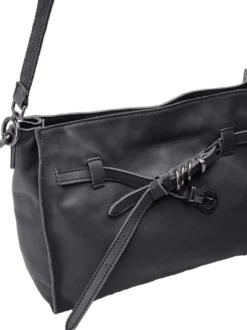 FredsBruder Damen Schultertasche - Belted With Love Shoulderbag in schwarz