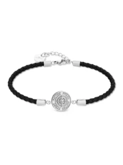 Fynch-Hatton Damen Armband - The Compass Coin in silber