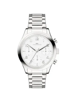 Fynch-Hatton Damen Armbanduhr - The Silver Chrono in silber