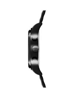 Fynch-Hatton Damen Armbanduhr - The Silver Chrono in schwarz