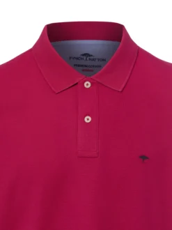 Fynch-Hatton Herren Poloshirt in fuchsia