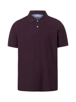 Fynch-Hatton Herren Poloshirt in aubergine