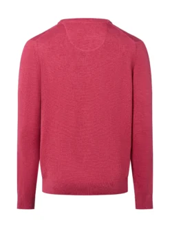 Fynch-Hatton Herren Pullover in himbeer - Ärmel: langarm