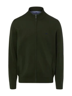 Fynch-Hatton Herren Strickjacke in tanne