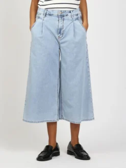 GANG Damen Jeans - 94WANDA CULOTTE in hellblau