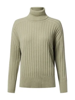 Gant Damen Strickpullover mit Woll-Anteil in lind