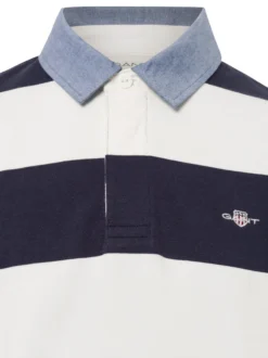 Gant Herren Poloshirt in ecru - Ausschnitt: Polokragen