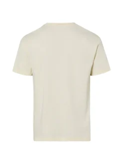 Gant Herren T-Shirt in beige - Ausschnitt: Rundhals