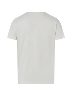 Gant Herren T-Shirt in ecru - Ausschnitt: Rundhals