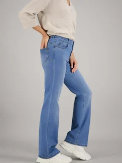Gardeur Damen Jeans - ZURI126 in light stone