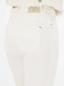 Gardeur Damen Jeans - ZURI126 in weiß - Länge: lang