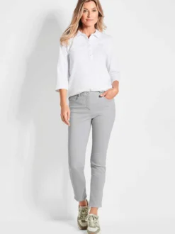 Goldner Damen Capri- & 7/8-Hosen in grau