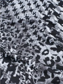 Goldner Damen Druckshirts in schwarz - Ärmel: Halbarm