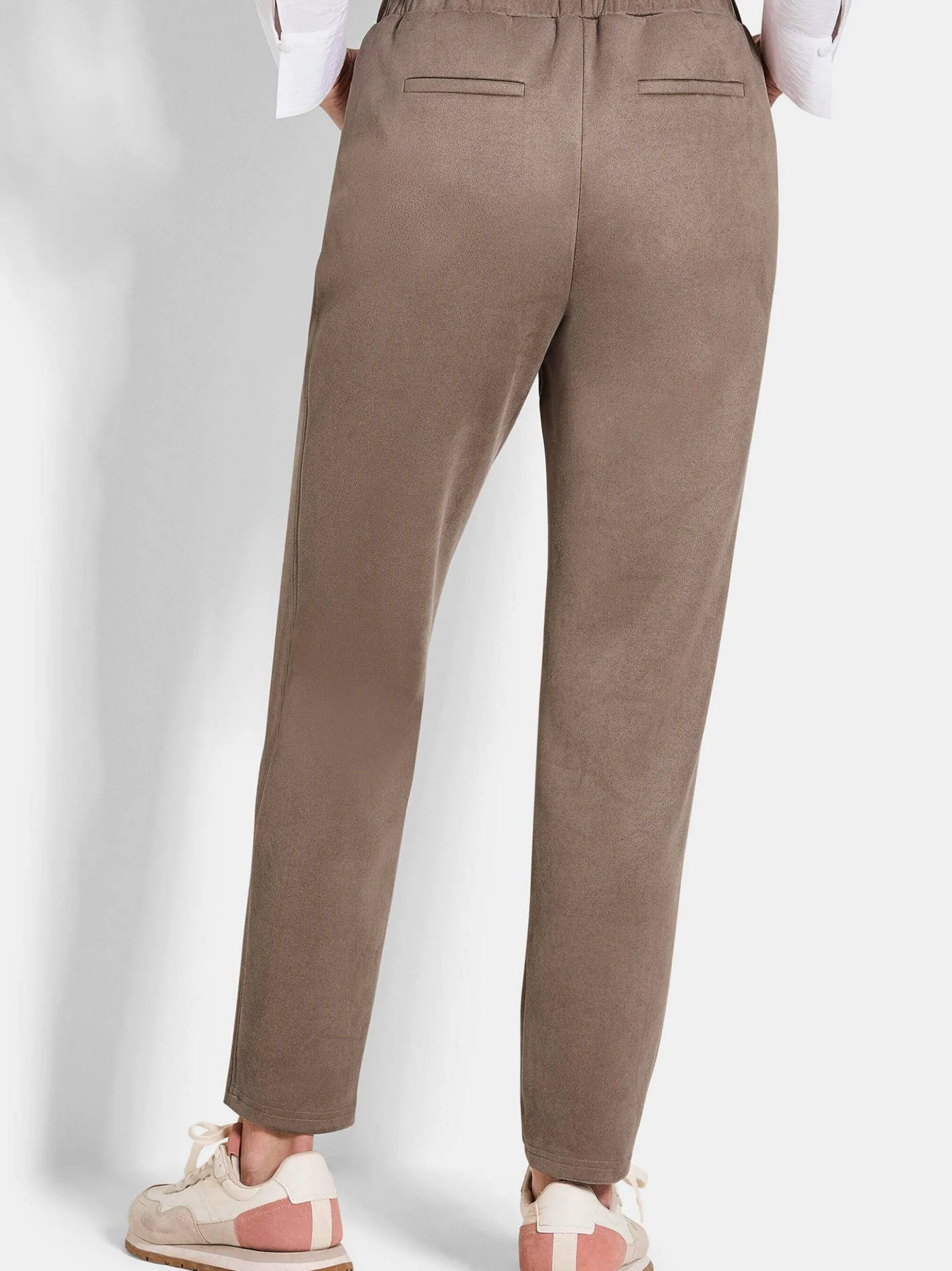 Goldner Damen Hosen in taupe