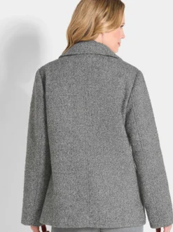 Goldner Damen Jacken in grau