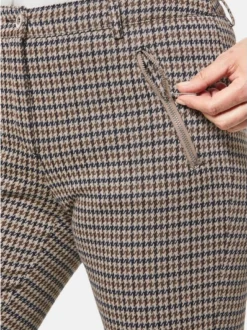 Goldner Damen Lange Hosen in mocca