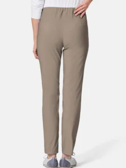 Goldner Damen Lange Hosen in taupe