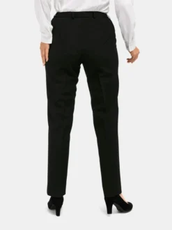 Goldner Damen Stoffhosen - Kurzgröße in schwarz