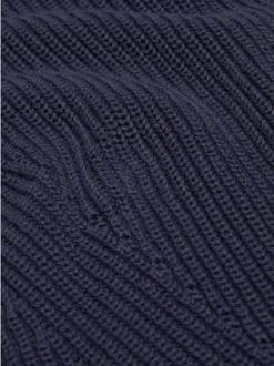 Goldner Damen Strickpullover in marine - Ärmel: langarm