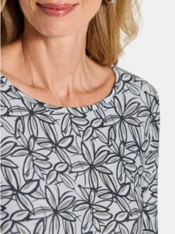 Goldner Damen T-Shirts - Kurzgröße in weiß