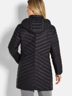 Goldner Damen Winterjacken - Kurzgröße in schwarz