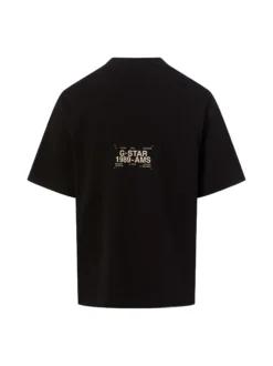 G-Star RAW Herren T-Shirt in schwarz - Ärmel: kurzarm