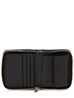 GUESS Damen Geldbörse - Laurel in schwarz anthrazit