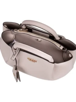 GUESS Damen Handtasche - Amorette Girlfriend SAT in beige