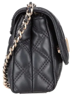 GUESS Damen Handtasche - Giully II Mini 2 Comp Conv Flap in schwarz