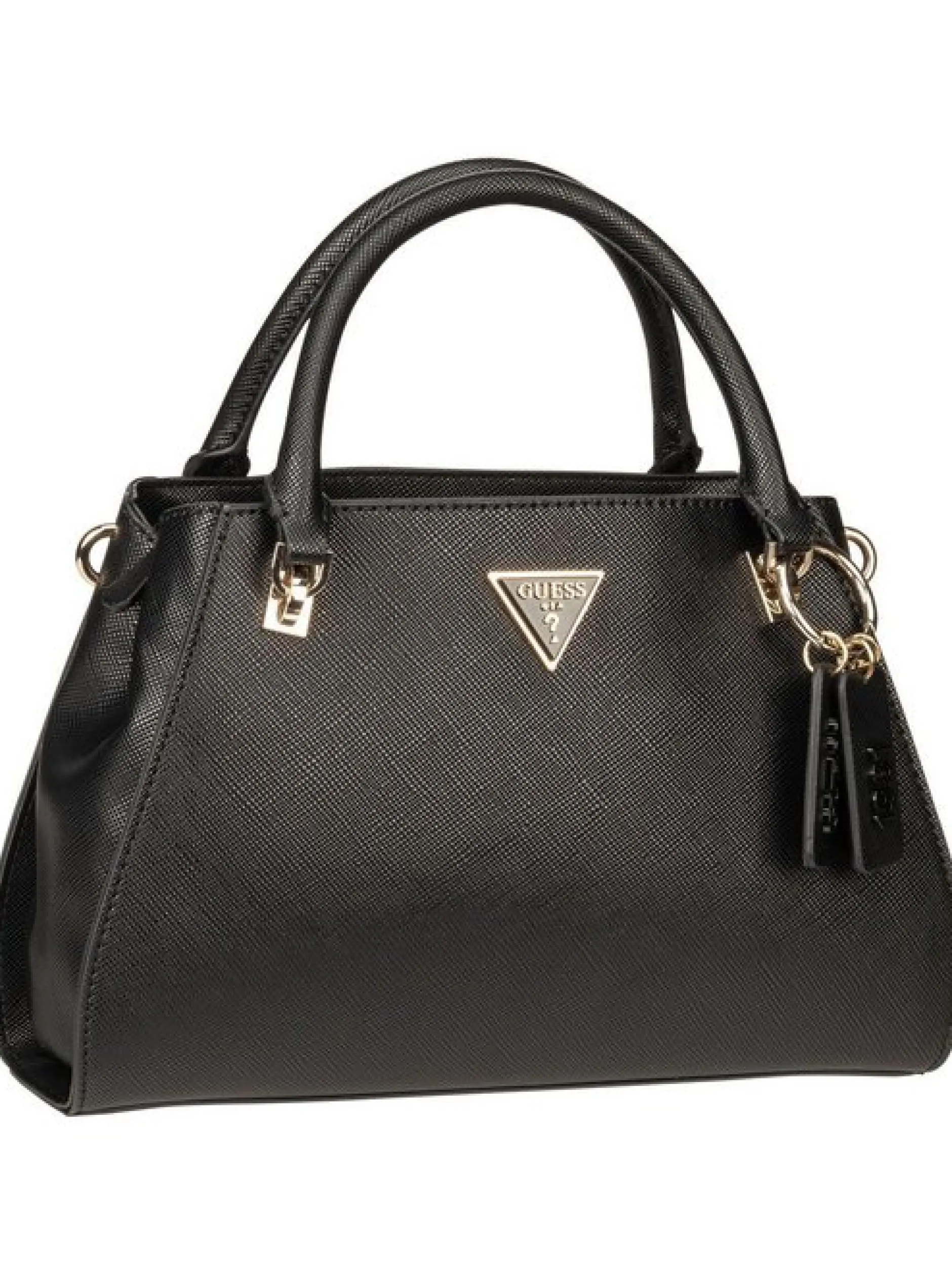 GUESS Damen Handtasche - Noelle II Luxury SAT in schwarz