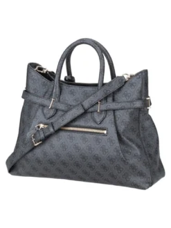 GUESS Damen Handtasche - Yesba Girlfriend in grau