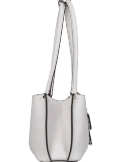 GUESS Damen Schultertasche - Meridian II Shoulder SAT in beige