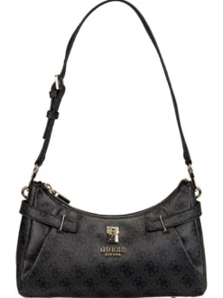 GUESS Damen Schultertasche - Yesba Shoulder Bag in grau