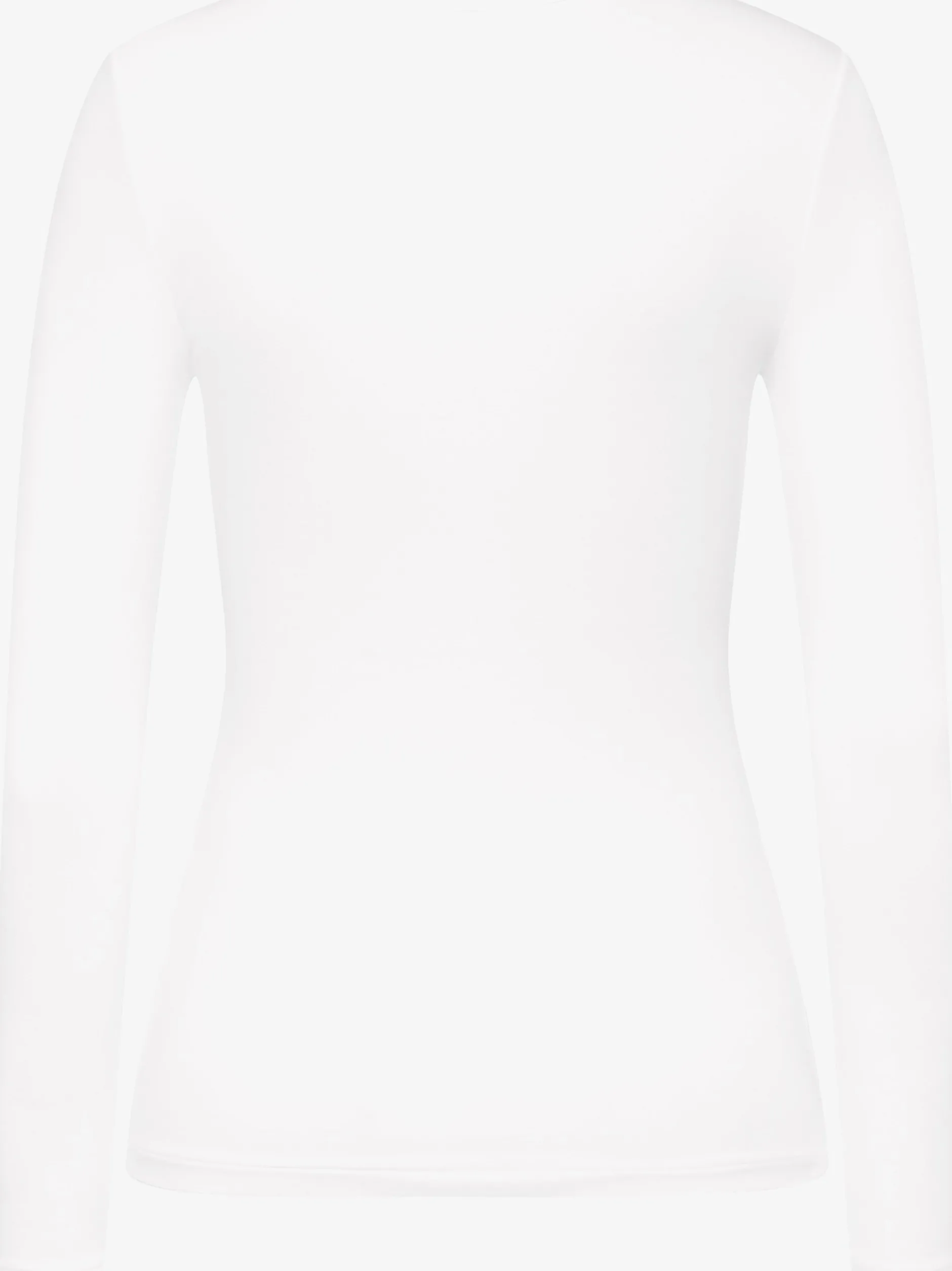 Hanro Damen Longsleeve - Soft Touch in weiß