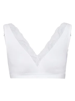 Hanro Damen T-Shirt-BH - Cotton Delight in weiß