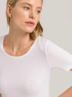 Hanro Damen T-Shirt - Soft Touch in weiß