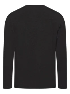 Hanro Herren Longsleeve - Casuals in anthrazit