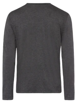 Hanro Herren Longsleeve - Casuals in anthrazit