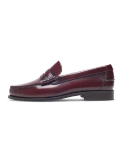 Henry Stevens Herren Loafer – Hunter M PL in bordeaux