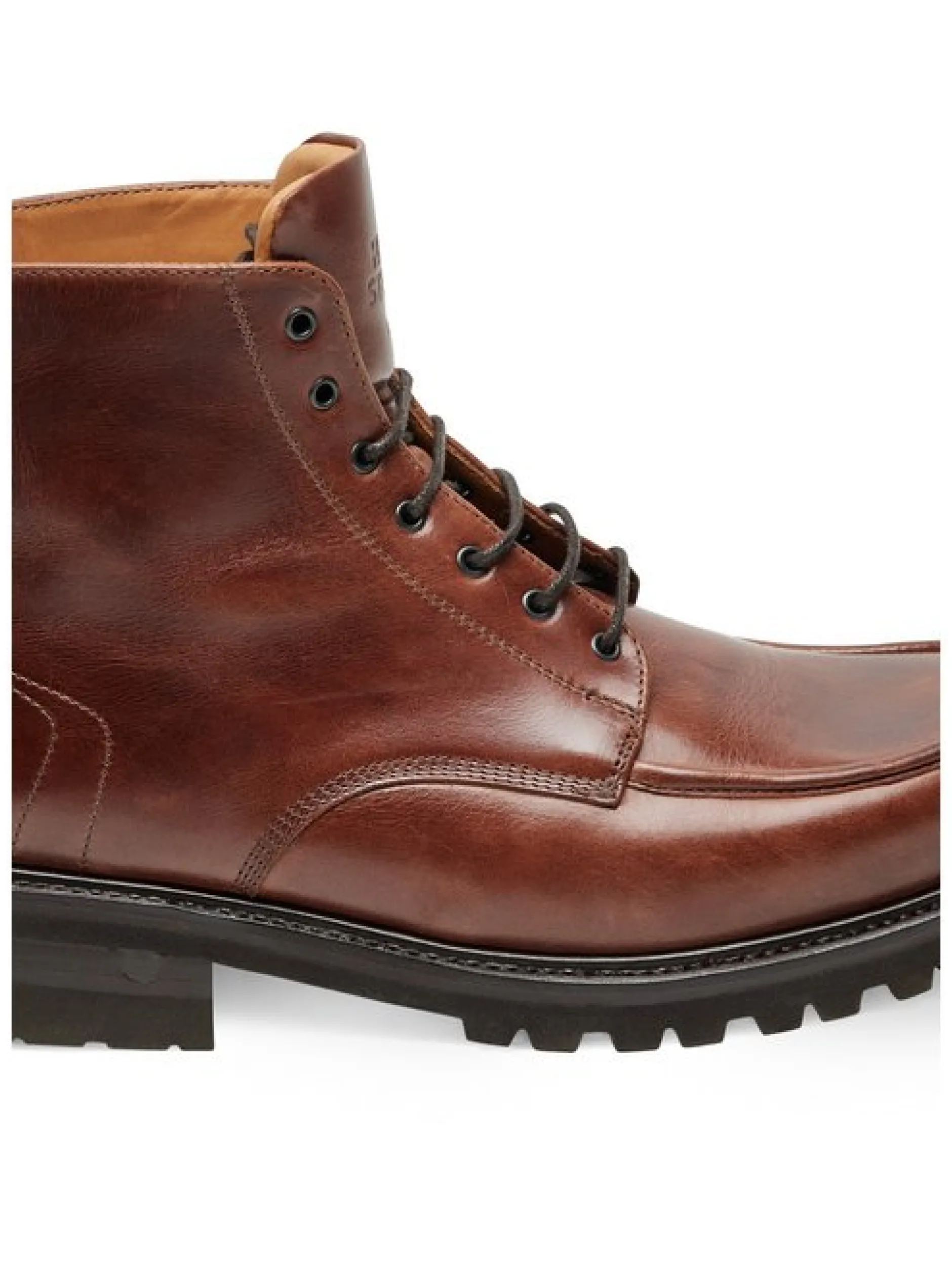 Henry Stevens Herren Schnürboots – Harry NB5 in braun